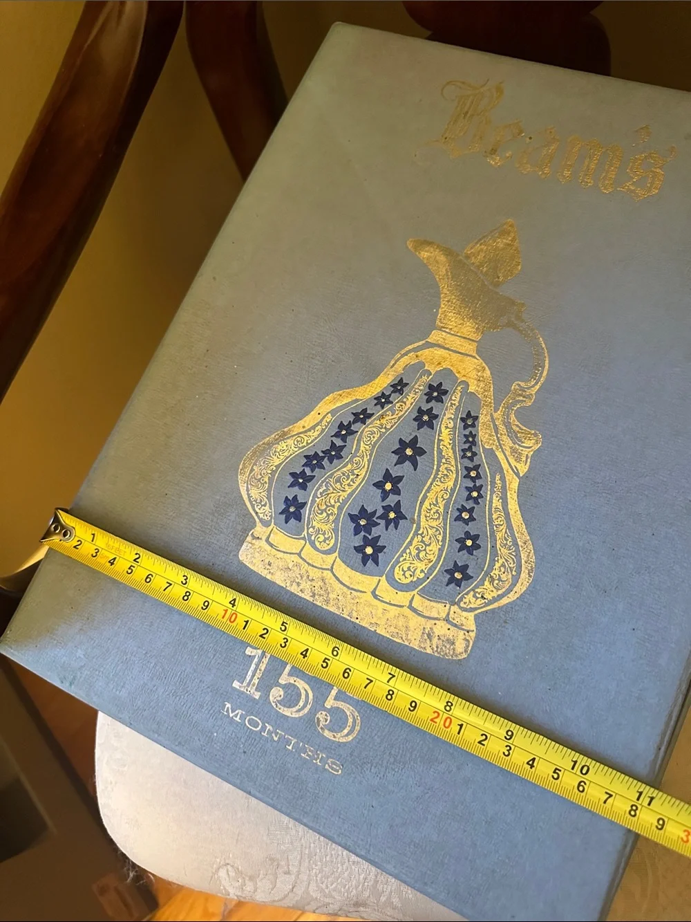 Jim Beam’s 155 Months 1970 whiskey decanter and box